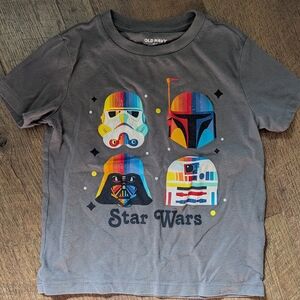 Old Navy Star Wars Kids Gray T-Shirt